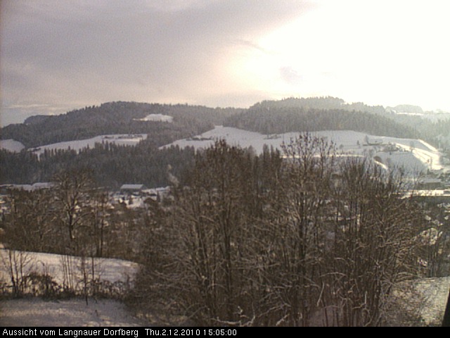 Webcam-Bild: Aussicht vom Dorfberg in Langnau 20101202-150500