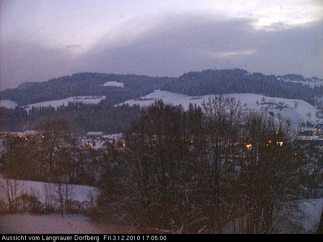 Webcam-Bild: Aussicht vom Dorfberg in Langnau 20101203-170500