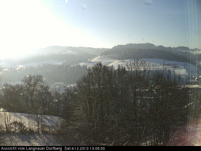 Webcam-Bild: Aussicht vom Dorfberg in Langnau 20101204-100500