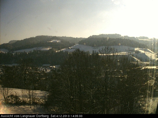 Webcam-Bild: Aussicht vom Dorfberg in Langnau 20101204-140500