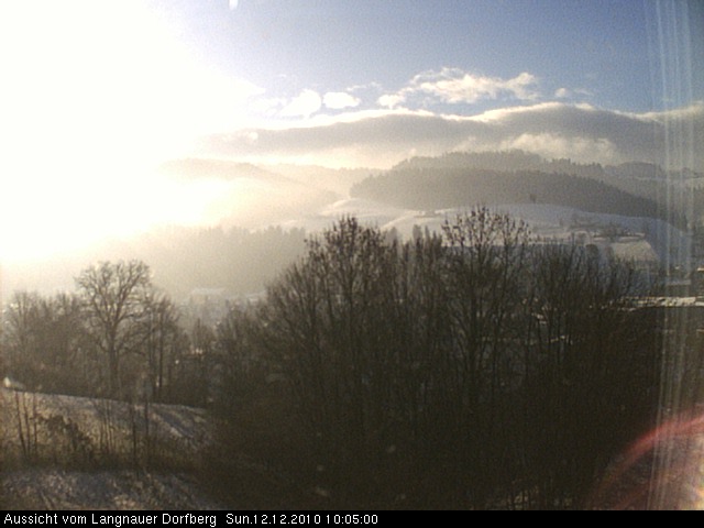 Webcam-Bild: Aussicht vom Dorfberg in Langnau 20101212-100500