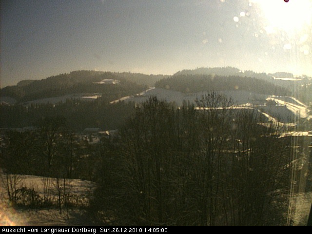 Webcam-Bild: Aussicht vom Dorfberg in Langnau 20101226-140500