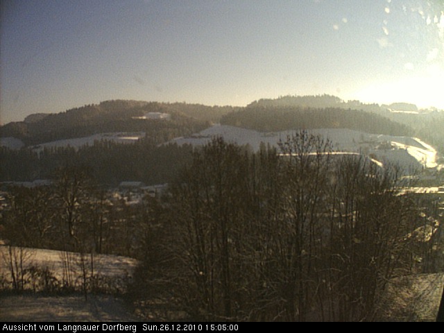 Webcam-Bild: Aussicht vom Dorfberg in Langnau 20101226-150500