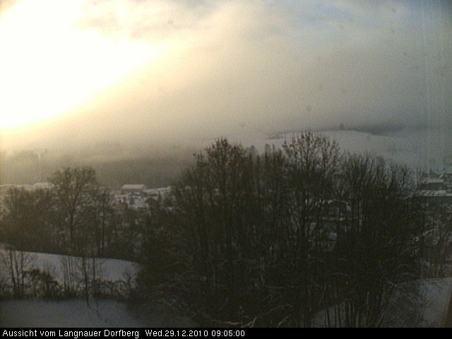 Webcam-Bild: Aussicht vom Dorfberg in Langnau 20101229-090500