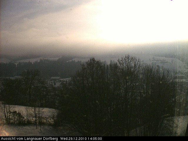 Webcam-Bild: Aussicht vom Dorfberg in Langnau 20101229-140500