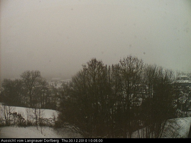 Webcam-Bild: Aussicht vom Dorfberg in Langnau 20101230-100500