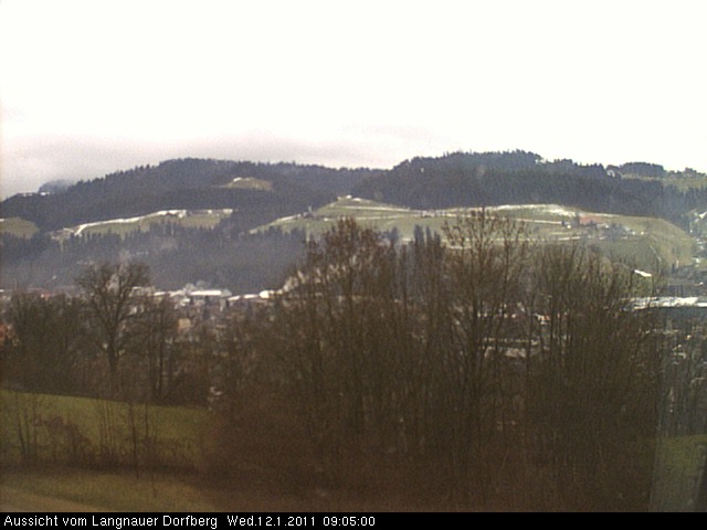 Webcam-Bild: Aussicht vom Dorfberg in Langnau 20110112-090500