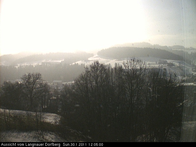 Webcam-Bild: Aussicht vom Dorfberg in Langnau 20110130-120500