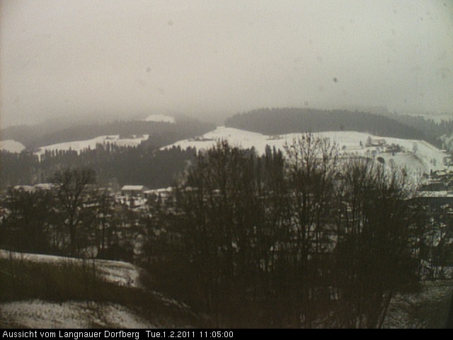 Webcam-Bild: Aussicht vom Dorfberg in Langnau 20110201-110500
