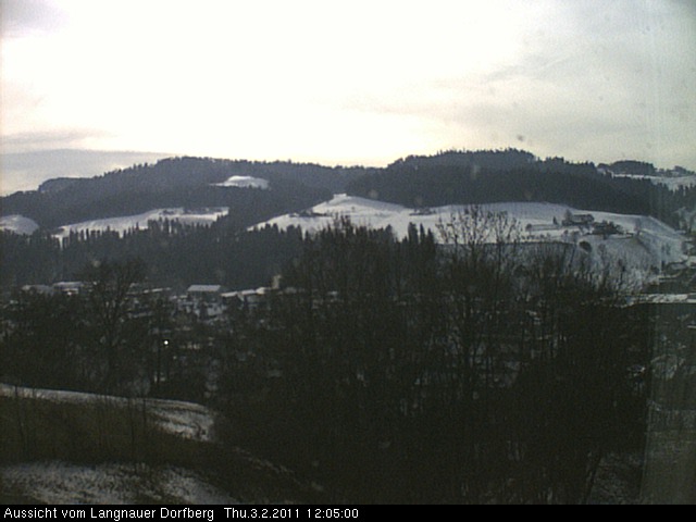 Webcam-Bild: Aussicht vom Dorfberg in Langnau 20110203-120500