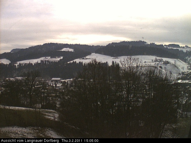 Webcam-Bild: Aussicht vom Dorfberg in Langnau 20110203-150500