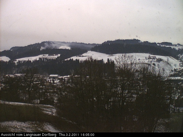 Webcam-Bild: Aussicht vom Dorfberg in Langnau 20110203-160500