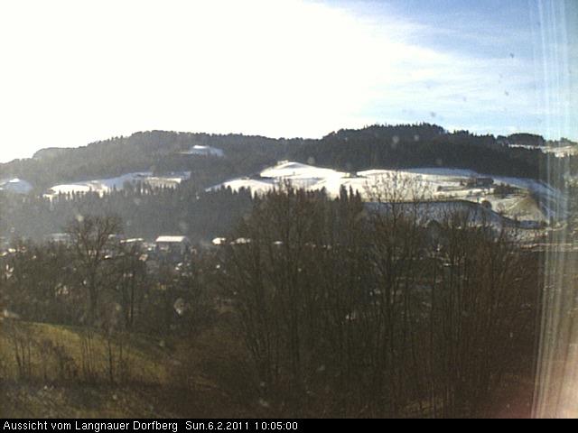 Webcam-Bild: Aussicht vom Dorfberg in Langnau 20110206-100500
