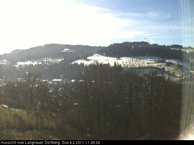 Webcam-Bild: Aussicht vom Dorfberg in Langnau 20110206-110500