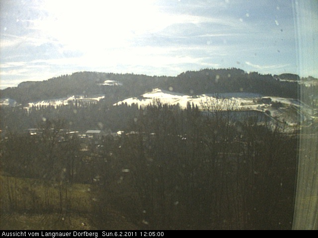 Webcam-Bild: Aussicht vom Dorfberg in Langnau 20110206-120500