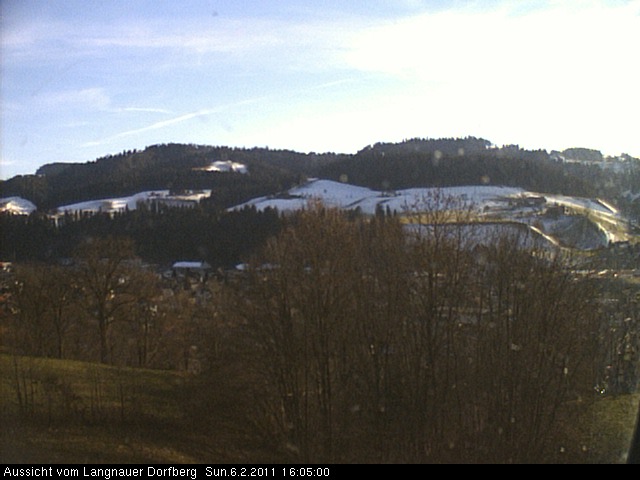 Webcam-Bild: Aussicht vom Dorfberg in Langnau 20110206-160500