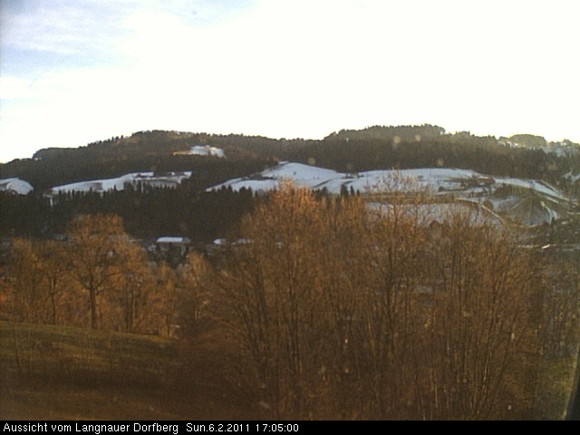 Webcam-Bild: Aussicht vom Dorfberg in Langnau 20110206-170500