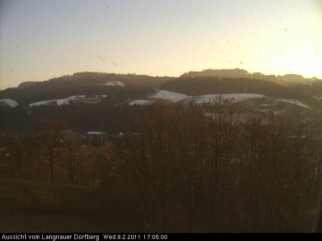 Webcam-Bild: Aussicht vom Dorfberg in Langnau 20110209-170500