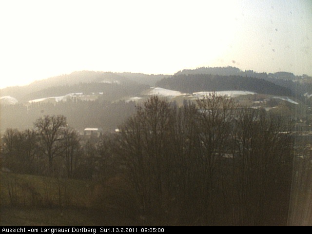 Webcam-Bild: Aussicht vom Dorfberg in Langnau 20110213-090500