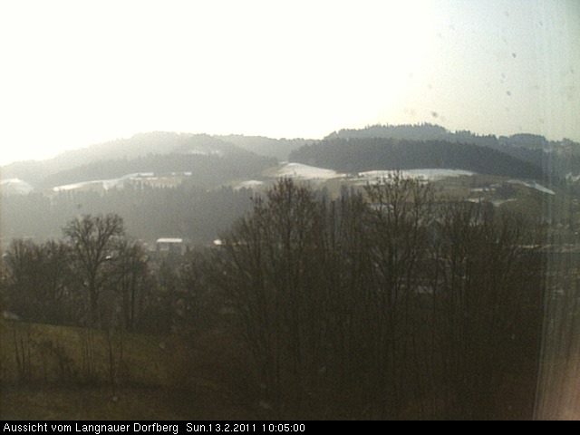 Webcam-Bild: Aussicht vom Dorfberg in Langnau 20110213-100500