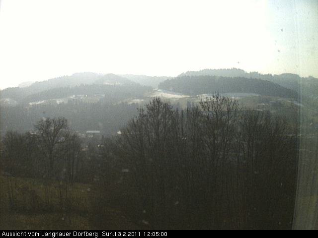 Webcam-Bild: Aussicht vom Dorfberg in Langnau 20110213-120500
