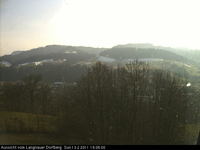Webcam-Bild: Aussicht vom Dorfberg in Langnau 20110213-150500