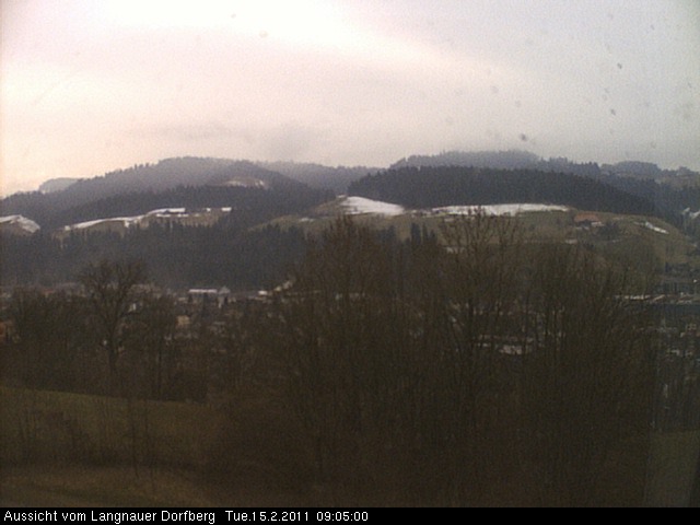 Webcam-Bild: Aussicht vom Dorfberg in Langnau 20110215-090500