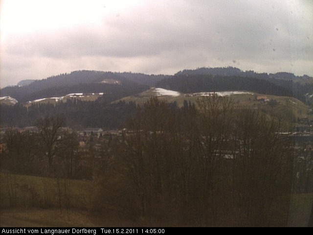Webcam-Bild: Aussicht vom Dorfberg in Langnau 20110215-140500