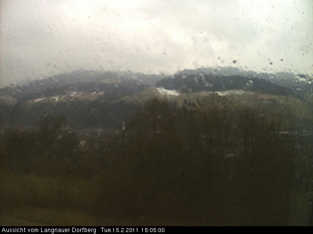 Webcam-Bild: Aussicht vom Dorfberg in Langnau 20110215-150500