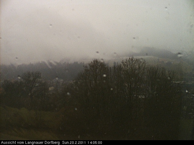 Webcam-Bild: Aussicht vom Dorfberg in Langnau 20110220-140500