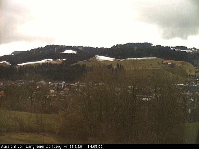 Webcam-Bild: Aussicht vom Dorfberg in Langnau 20110225-140500