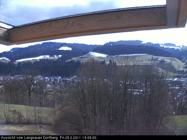 Webcam-Bild: Aussicht vom Dorfberg in Langnau 20110225-150500