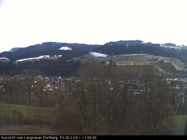 Webcam-Bild: Aussicht vom Dorfberg in Langnau 20110225-170500