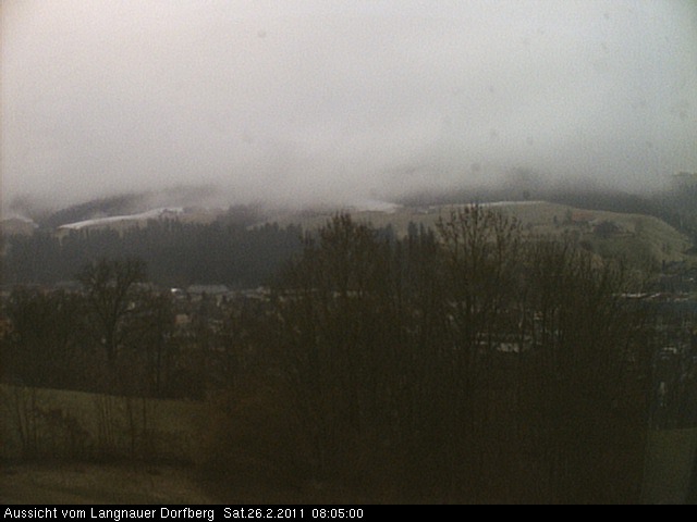 Webcam-Bild: Aussicht vom Dorfberg in Langnau 20110226-080500