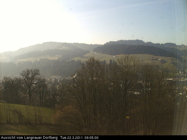 Webcam-Bild: Aussicht vom Dorfberg in Langnau 20110322-090500