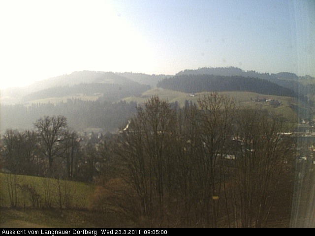 Webcam-Bild: Aussicht vom Dorfberg in Langnau 20110323-090500