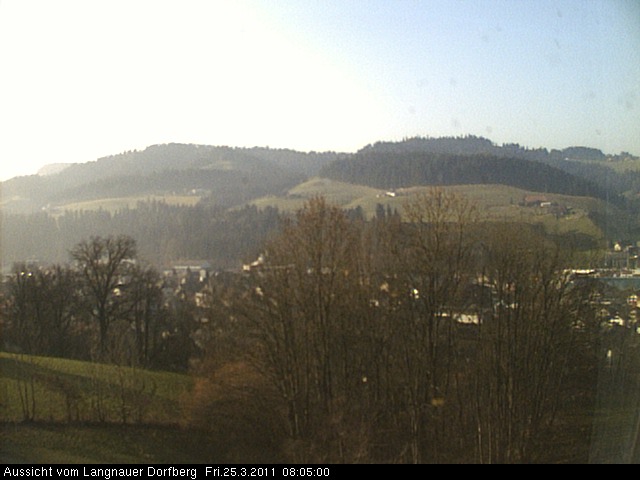 Webcam-Bild: Aussicht vom Dorfberg in Langnau 20110325-080500