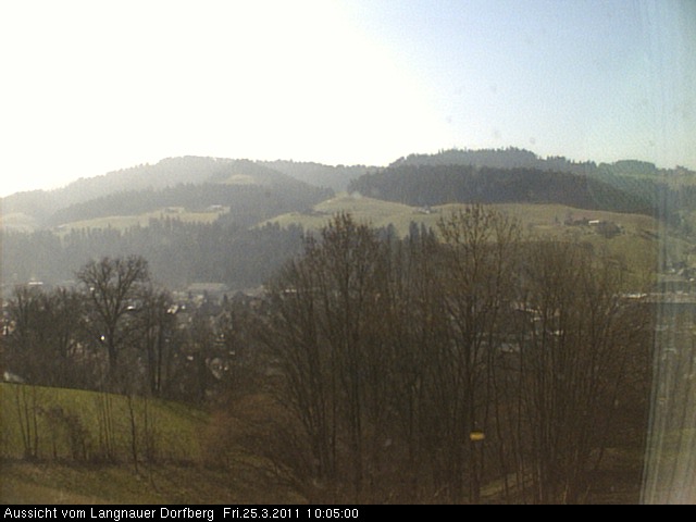 Webcam-Bild: Aussicht vom Dorfberg in Langnau 20110325-100500