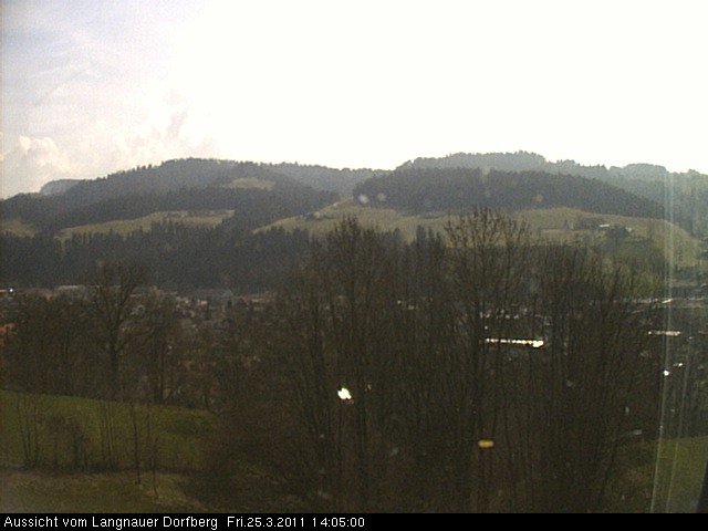 Webcam-Bild: Aussicht vom Dorfberg in Langnau 20110325-140500