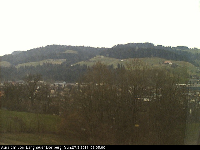 Webcam-Bild: Aussicht vom Dorfberg in Langnau 20110327-080500