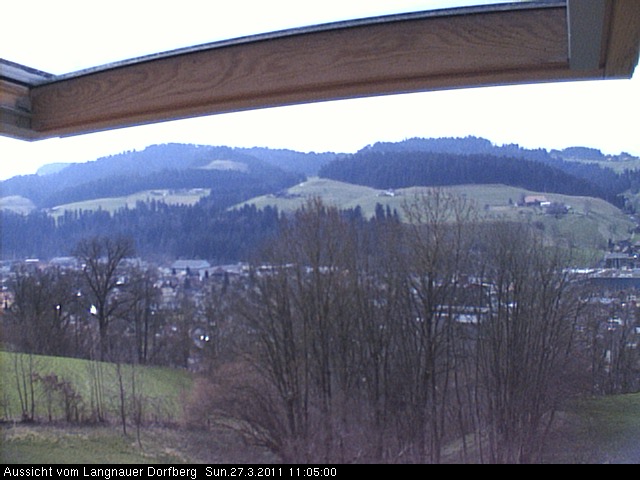 Webcam-Bild: Aussicht vom Dorfberg in Langnau 20110327-110500