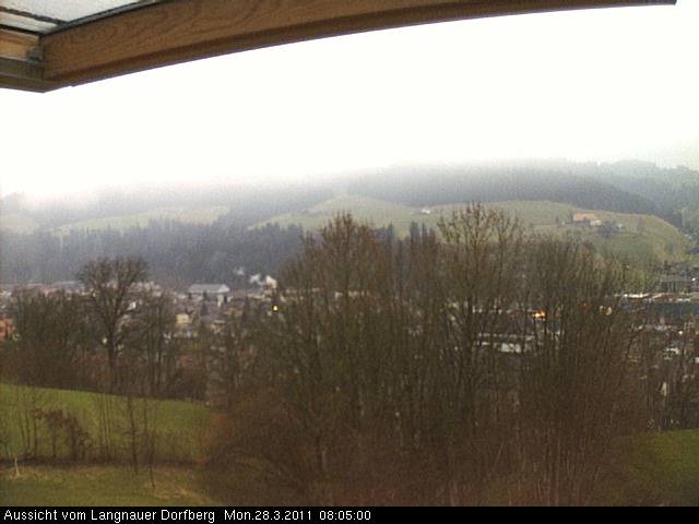 Webcam-Bild: Aussicht vom Dorfberg in Langnau 20110328-080500