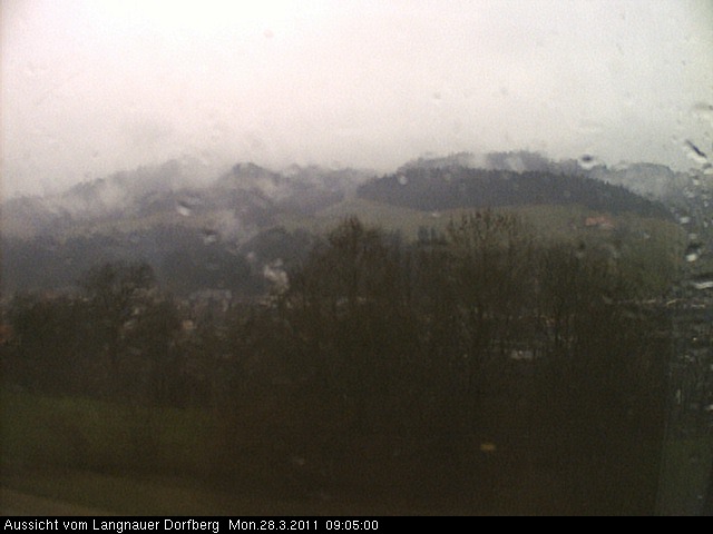 Webcam-Bild: Aussicht vom Dorfberg in Langnau 20110328-090500