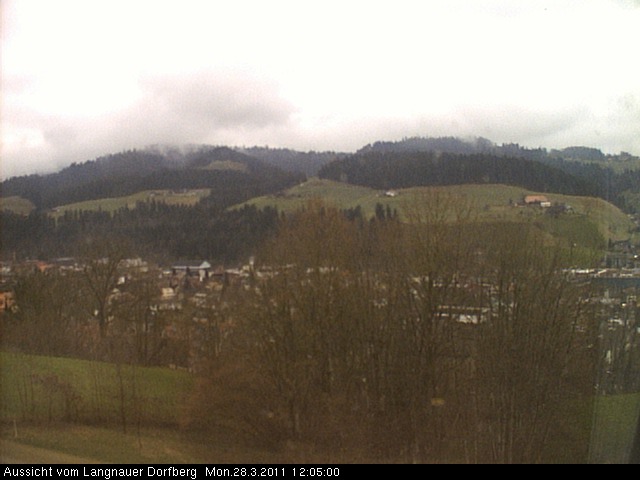 Webcam-Bild: Aussicht vom Dorfberg in Langnau 20110328-120500