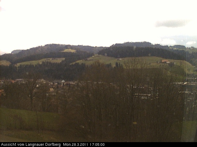 Webcam-Bild: Aussicht vom Dorfberg in Langnau 20110328-170500