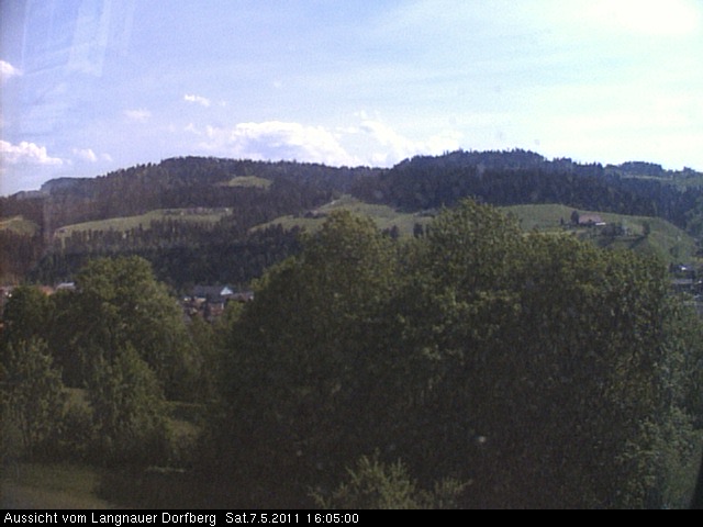 Webcam-Bild: Aussicht vom Dorfberg in Langnau 20110507-160500