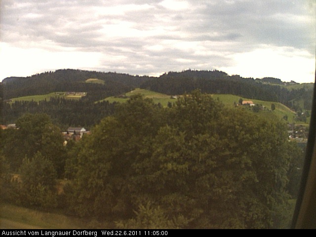 Webcam-Bild: Aussicht vom Dorfberg in Langnau 20110622-110500