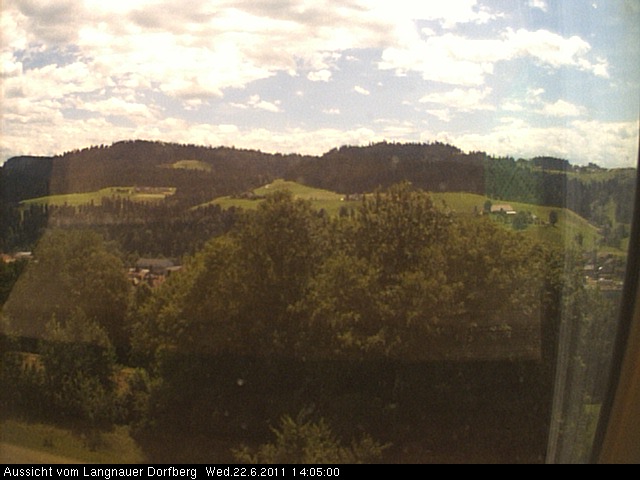 Webcam-Bild: Aussicht vom Dorfberg in Langnau 20110622-140500