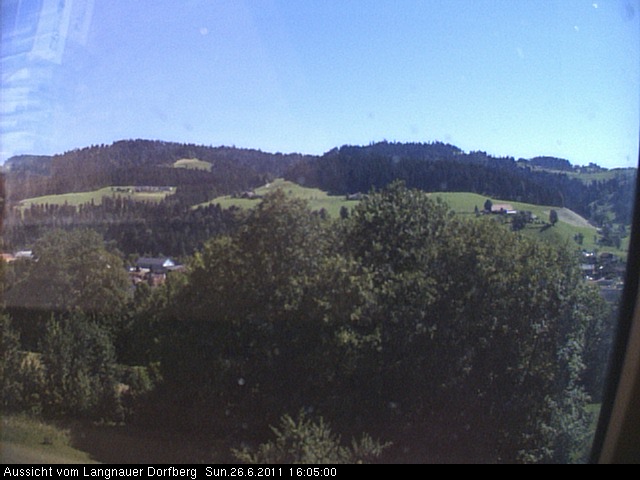 Webcam-Bild: Aussicht vom Dorfberg in Langnau 20110626-160500