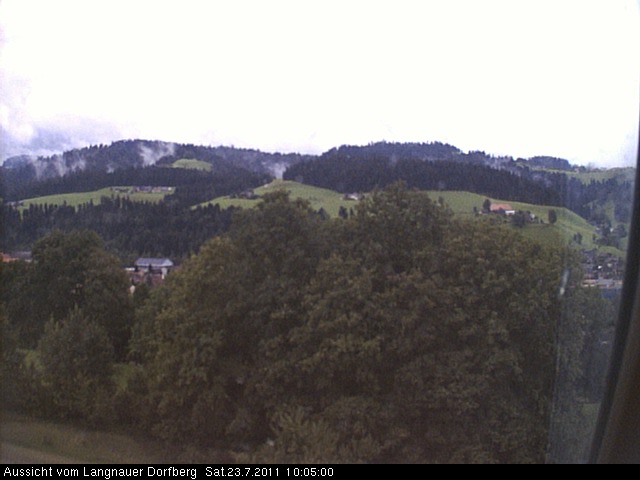 Webcam-Bild: Aussicht vom Dorfberg in Langnau 20110723-100500